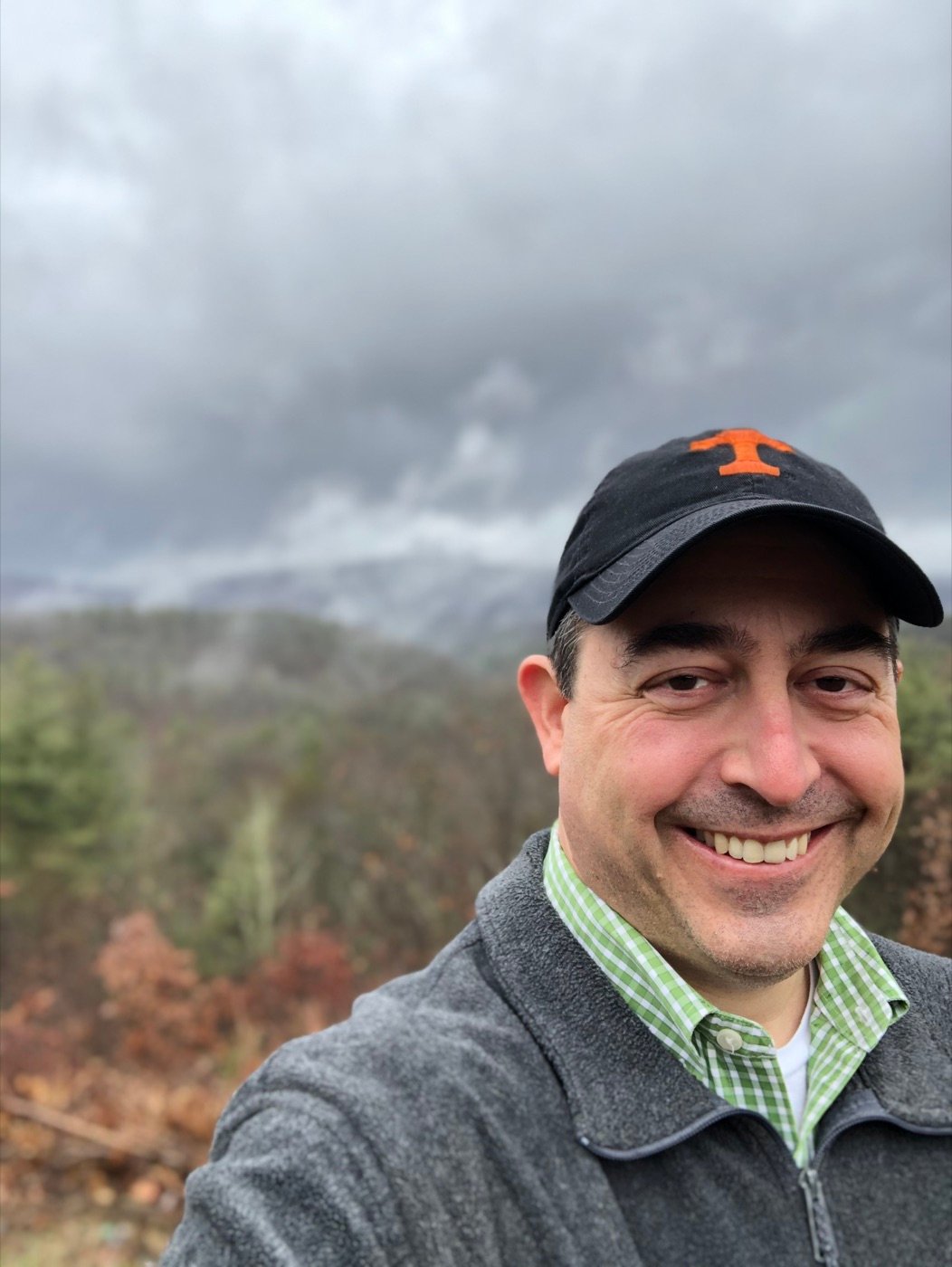 Dr. John Scott in the Smoky Mountains